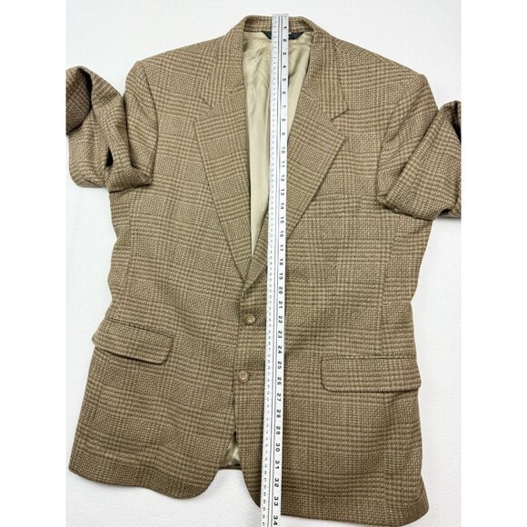 JOHN ALEXANDER Hartmarx Wool Tweed Mens Blazer Size 43 REG Mens *DEFECT - Picture 6 of 13